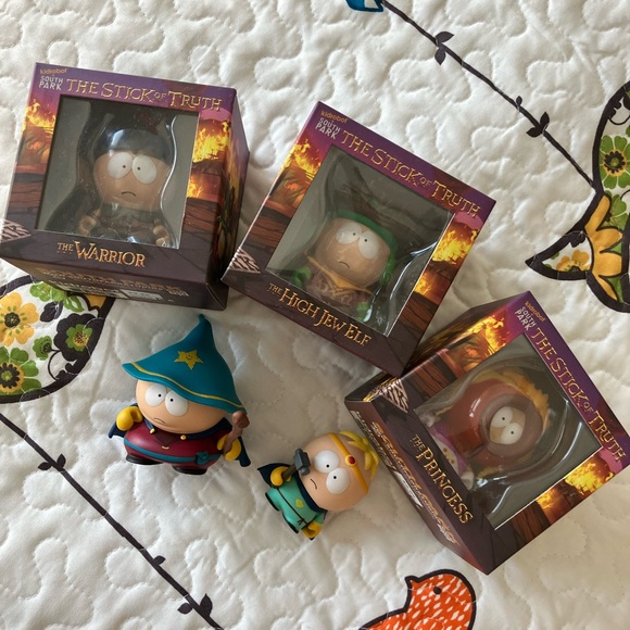 Kidrobot - South Park - The Stick of Truth - complete set - figurine COLLECTABLE - Picture 3 of 16